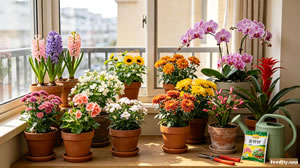 四季开花花卉养护技巧｜春夏秋冬不同花期花卉种植指南