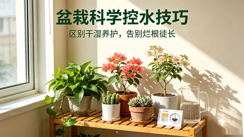 盆栽科学控水技巧