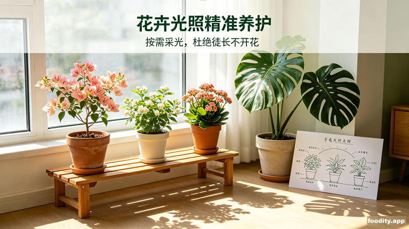 花卉光照精准养护